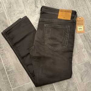 NWT TRUE RELIGION MENS JEAN GENO RELAXED SLIM W40